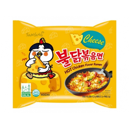 Samyang Hot chiken Flavor ramen - Cheese 140G