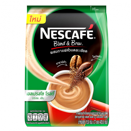 Nescafé Blend & Brew Avec Sucre Instant Coffee 15.8g x 27pcs