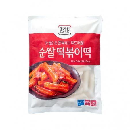 JONGGA RICE CAKE Tteokbokki 500g