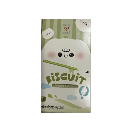 TOKIMEKI Biscuit Matcha 40g