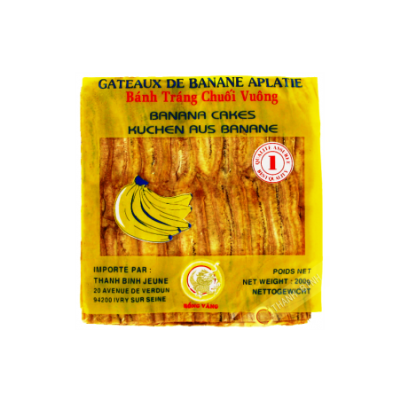 Gateaux de banane aplatie