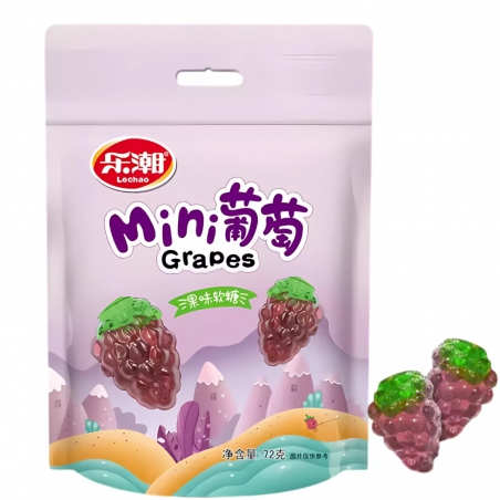 LE CHAO Grape Gummy 72g