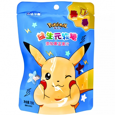 LEDA Pokémon gummy fruit probiotique75g